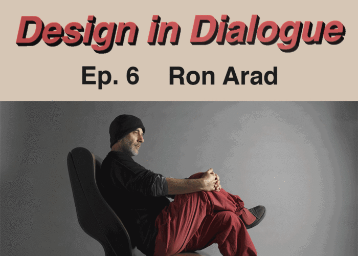 Friedman Benda presents Design In Dialogue with Ron Arad
