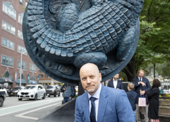 Alligator Alert! Union Square Unveils NYC Legend Art Installation